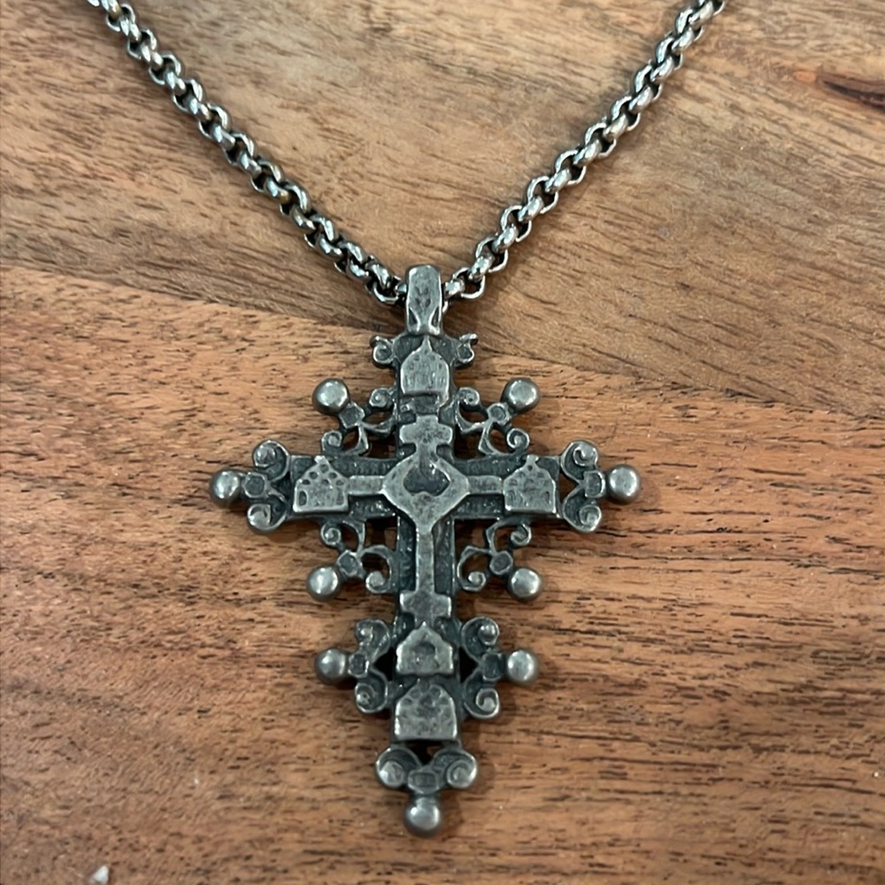 Antique Style Cleo Cross Pendant Necklace from Metropolitan Museum of Art